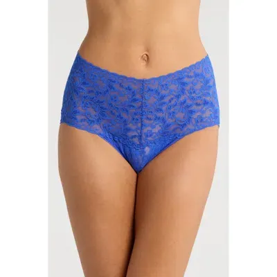 Hanky Panky Retro V-kini Briefs In Blue Solace