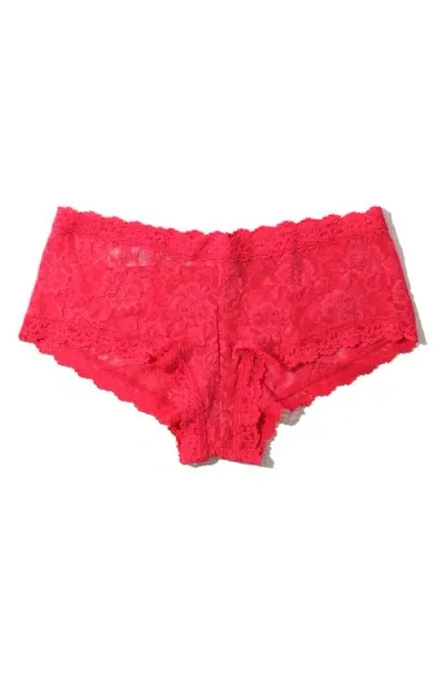 Hanky Panky Signature Lace Boyshorts In Coral