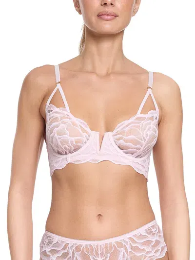 Hanky Panky Silhouette Floral Underwire Bra In Pink