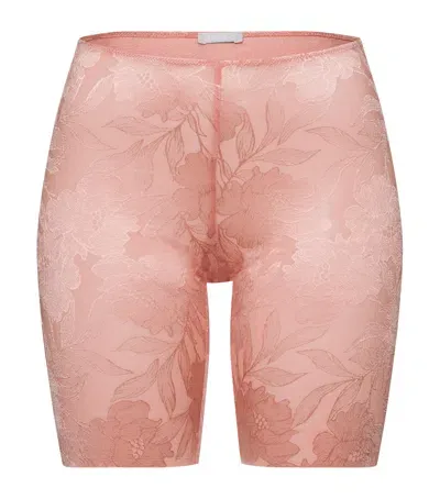 Hanro Floral Jacquard Tina Shorts In Nude