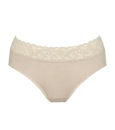 Hanro Moments Midi Brief In Nude