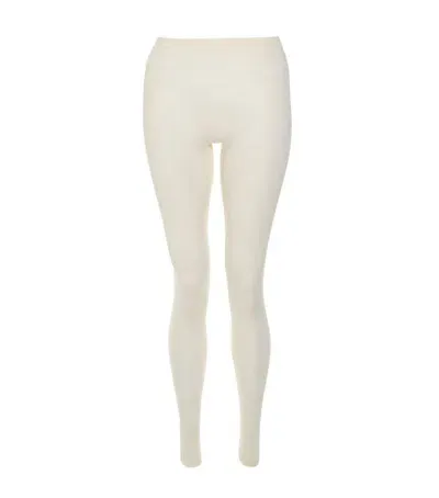 Hanro Pure Silk Leggings In Ivory