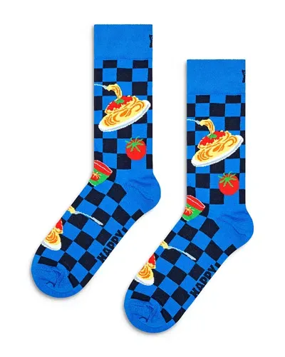 Happy Socks Dinner Socks In Blue