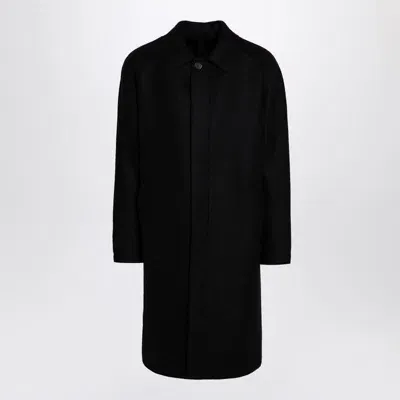 Harris Wharf London Single-breasted Coat In Black