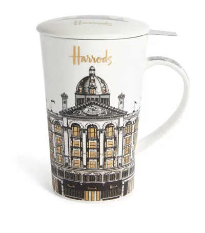 Harrods Emporium Tea Infuser In White