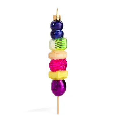 Harrods Fruit Skewer Bauble In Multi