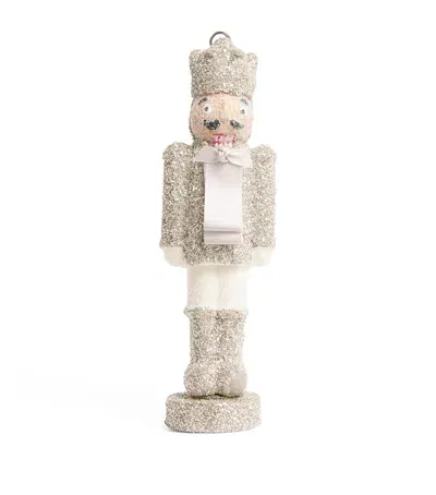 Harrods Glitter Nutcracker Place Card Holder In Neutral