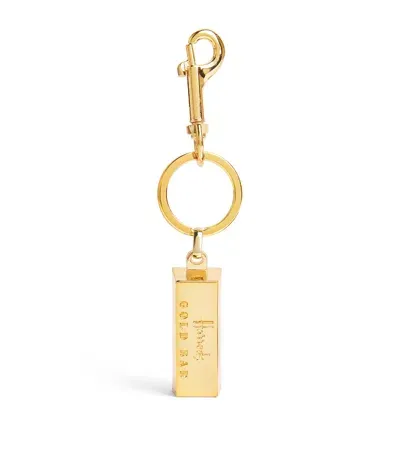 Harrods Gold Bar Keyring