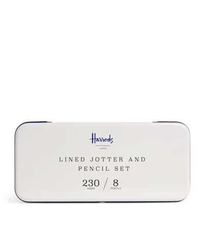 Harrods Tin Pencil Case In White