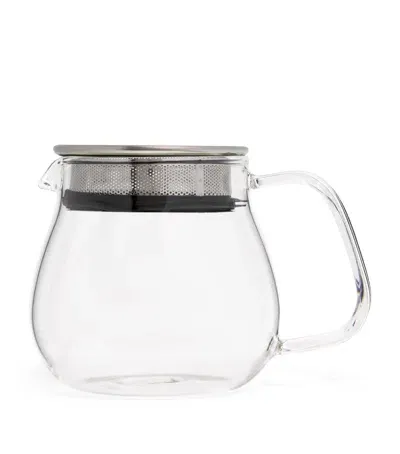 Harrods Unitea One Touch Tea Pot In Transparent