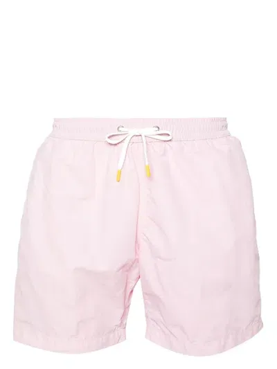 Hartford Swim Shorts With Logo In Pink