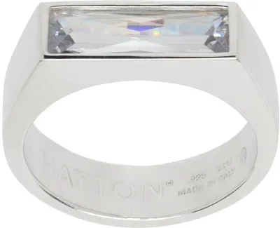 Hatton Labs Silver Baguette Ring