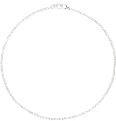 Hatton Labs Silver Rope Chain Necklace