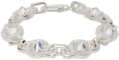 Hatton Labs Silver Spikes Bracelet