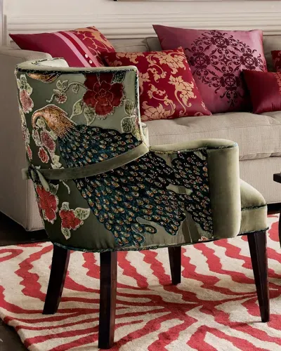 Haute House Sage Peacock Chair