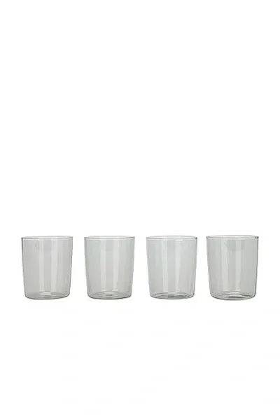 Hawkins New York Essential Set Of 4 Medium Glasses In Smoke