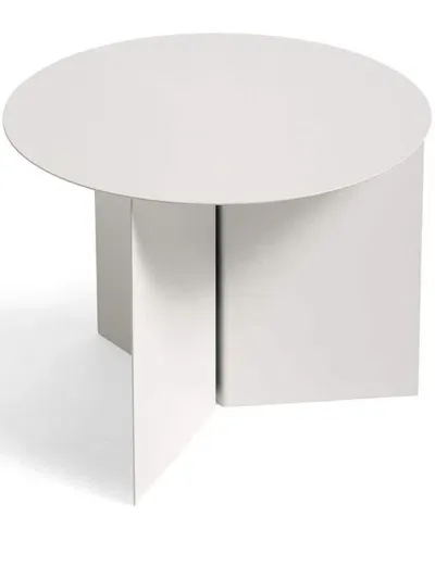 Hay Slit Round Table In White