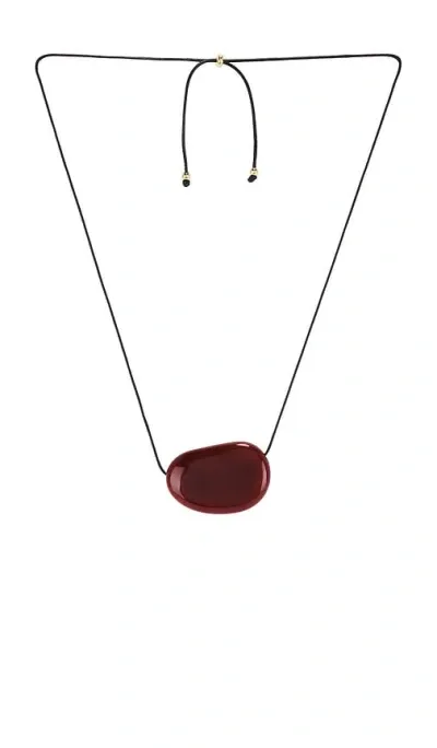 Heaven Mayhem Julia Necklace In Red & Black