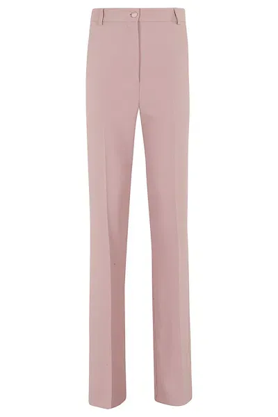 Hebe Studio The Georgia Pant Cady In Powder