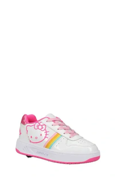 Heelys Kids'  X Hello Kitty Kama Skate Sneaker In White Pink