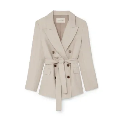 Heirlome Luisa Blazer In Natural