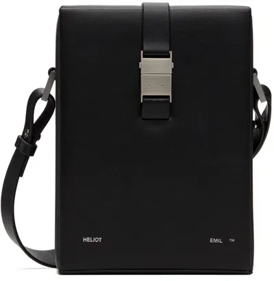 Heliot Emil Black Overt Box Bag