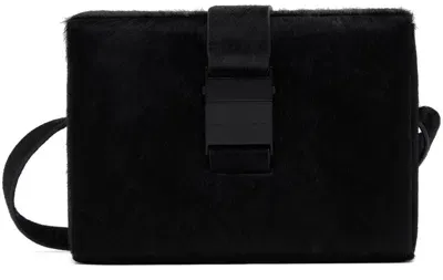 Heliot Emil Black Pony Hair Solely Box Bag