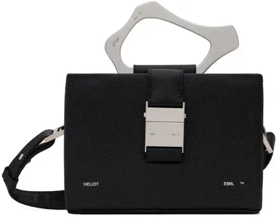 Heliot Emil Black Solely Box Bag