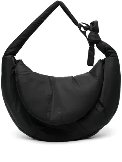 Heliot Emil Padded Shoulder Bag In Black