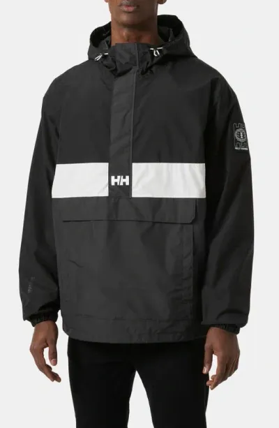 Helly Hansen Waterproof Anorak In Black