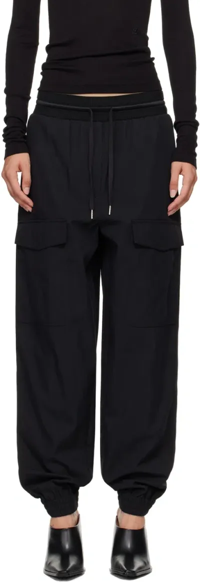 Helmut Lang Zoot Jogger Pants In Black