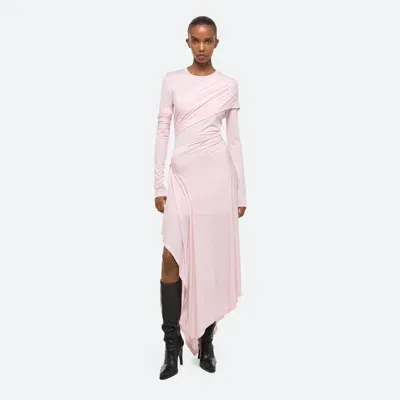 Helmut Lang Protection Dress In Dusty Pink