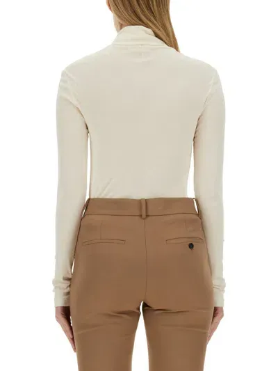 Helmut Lang Slim Fit Shirt In Ivory