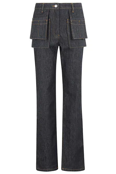 Helmut Lang Utility Jean In Raw Indigo