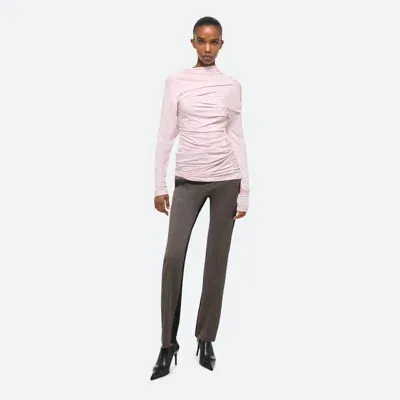 Helmut Lang Wind Top In Dusty Pink