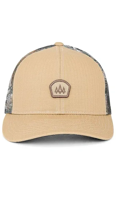 Hemlock Hat Co Huntsman Trucker Hat In Edge Camo