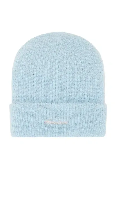 Hemlock Hat Co Ivy Fuzzy Beanie In Blue