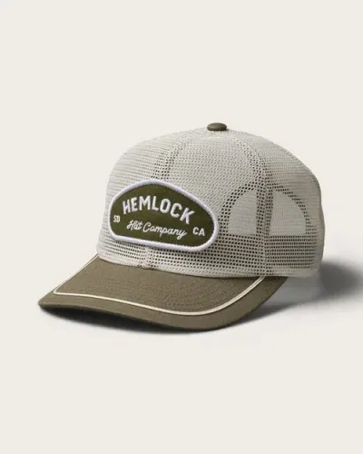 Hemlock Mack Mesh Hat In Olive