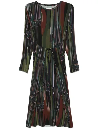 Henrik Vibskov Knight Midi Dress In Green