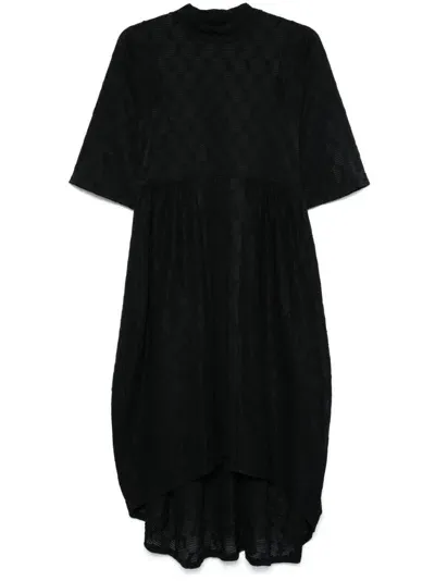 Henrik Vibskov Very Turtle Midi Dress In Black