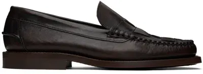 Hereu Brown Nombela Duotone Loafers