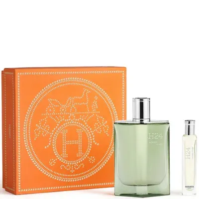 Hermes H24 Herbes Vives Eau De Parfum 100ml Gift Set In White