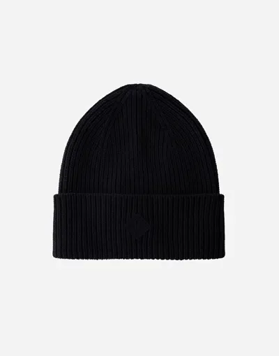 Herno Beanie In Infinity In Black