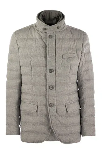 Herno Il Giacco Padded Jacket In Grey