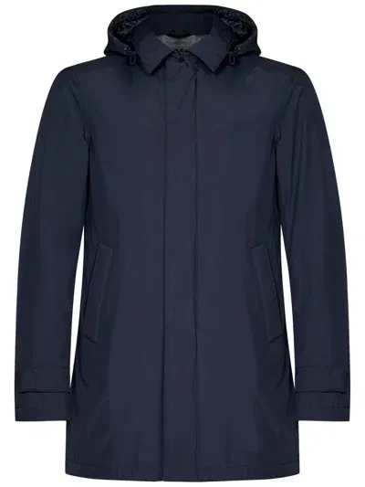 Herno Coats & Jackets In Blue