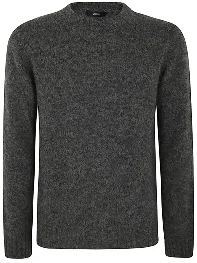 Herno Man Sweater In Grey