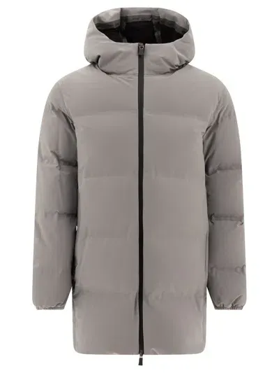 Herno New Impact Coats Grey