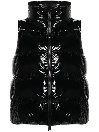 Herno Padded Gilet In Black