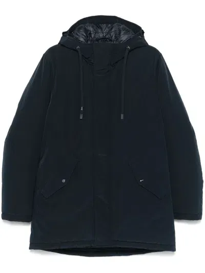 Herno Padded Parka In Blue