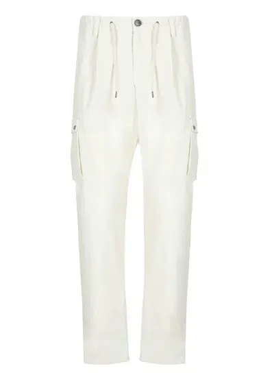 Herno Resort Pants In White